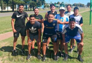 LOS ÁRBITROS DE SHADDAI ULTIMAN DETALLES PARA EL DEBUT DEL DOMINGO arbitros-entrenando-Asociación-civil-árbitros--Shaddai